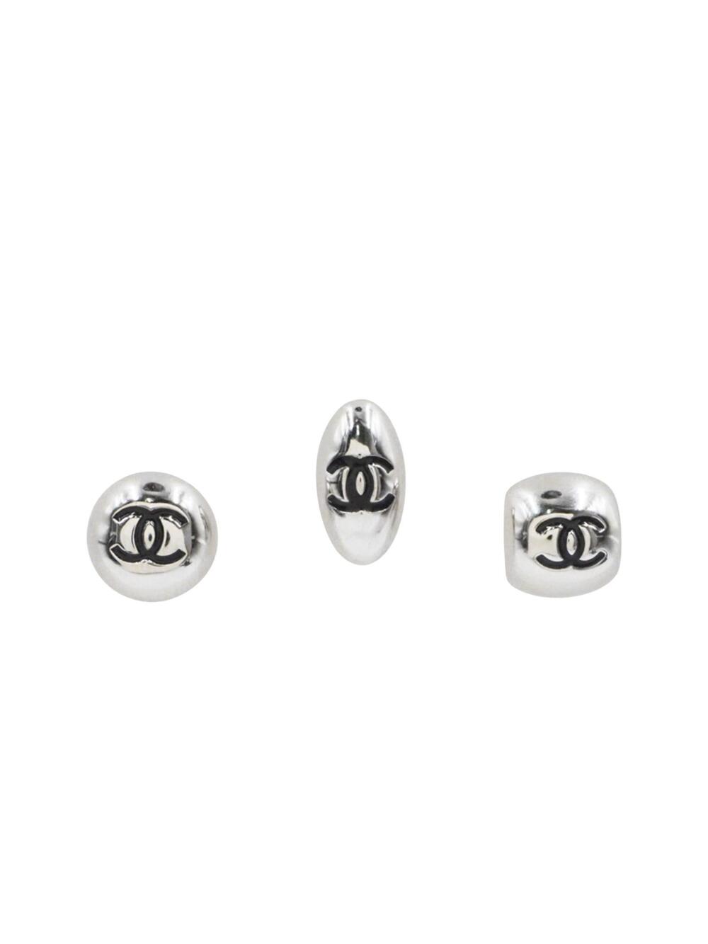 Chanel Cc Logo 3-Piece Earrings #358747C89B